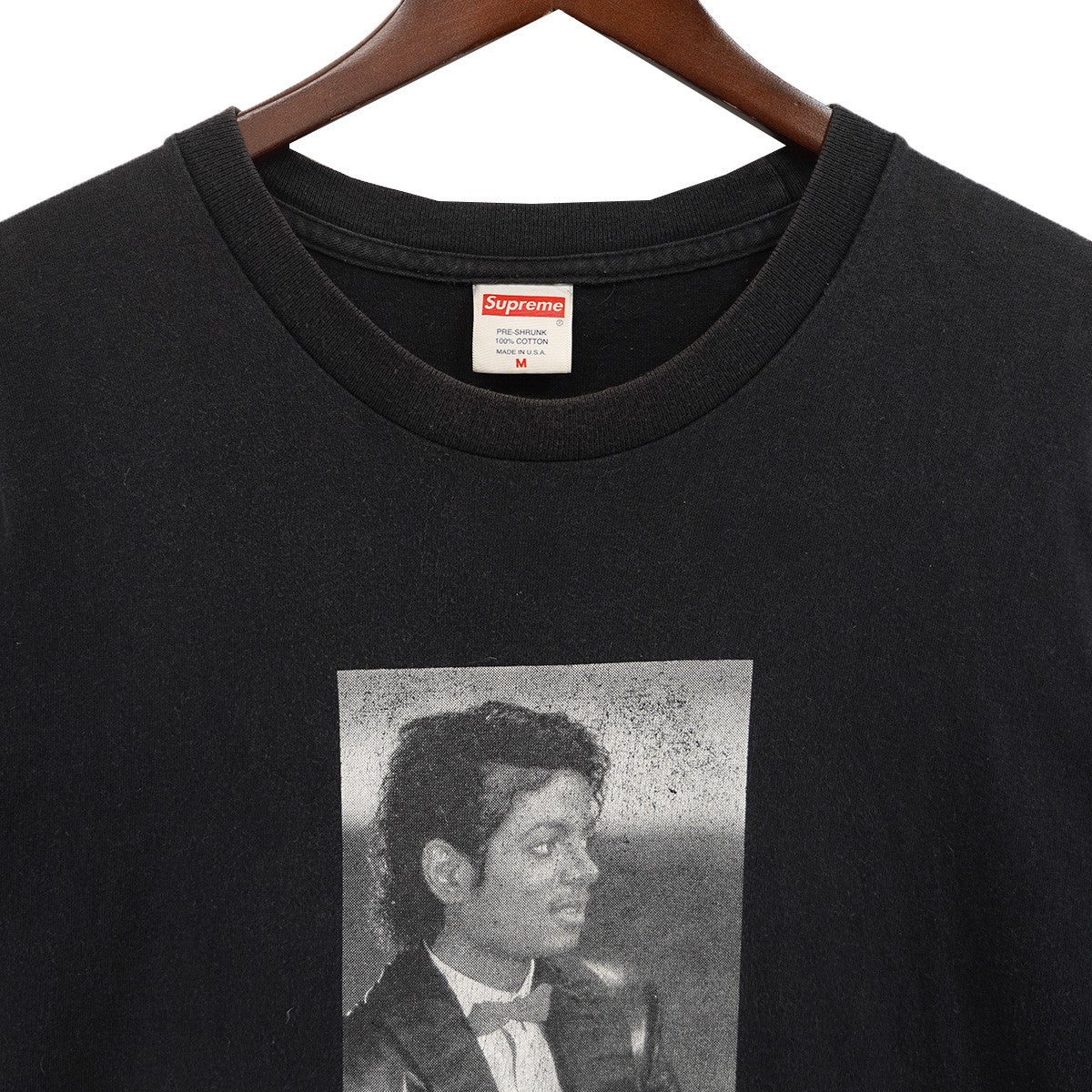 Supreme 17SS Michael Jackson Teeマイケルジャクソン フォト ロゴ Tシャツ 古着・中古-3枚目のアイテム画像