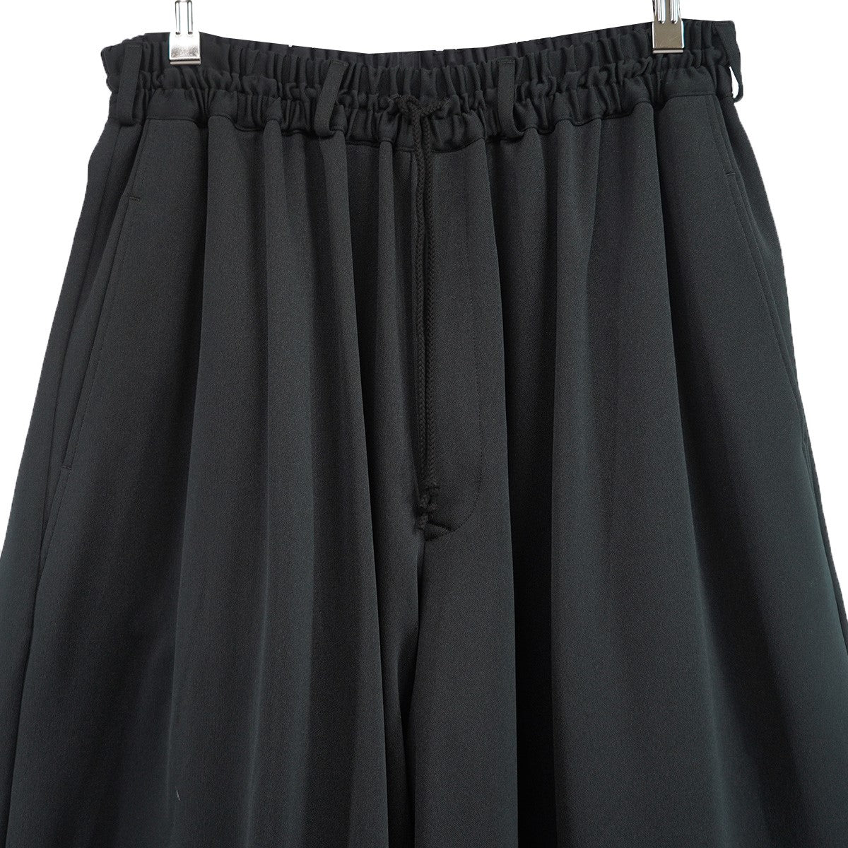 PE／SMOOTH JERSEY CULOTTE PANTSキュロット ジャージー イージー ワイド パンツ