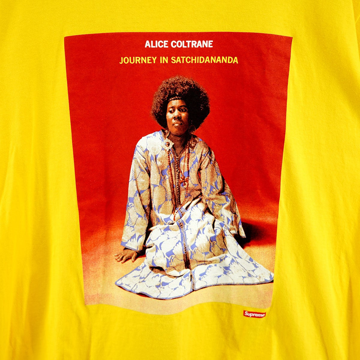 Supreme 24SS Satchidananda Tee ロゴ フォト サッチダーナンダAlice Coltrane アリス・コルトレーン Ｔシャツ 古着・中古-2枚目のアイテム画像