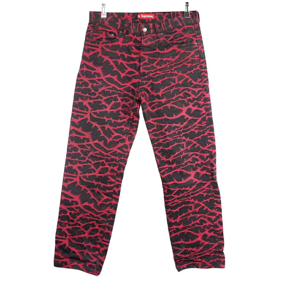 Supreme(シュプリーム) 18AW Thorn Jean 総柄 ジーン デニム