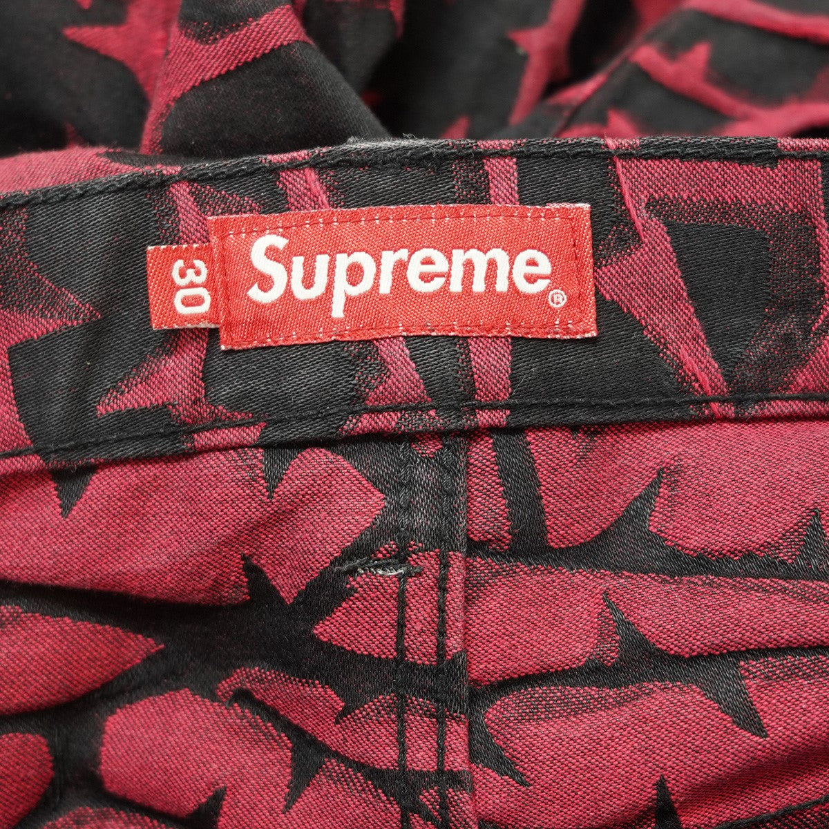 Supreme(シュプリーム) 18AW Thorn Jean 総柄 ジーン デニムパンツ