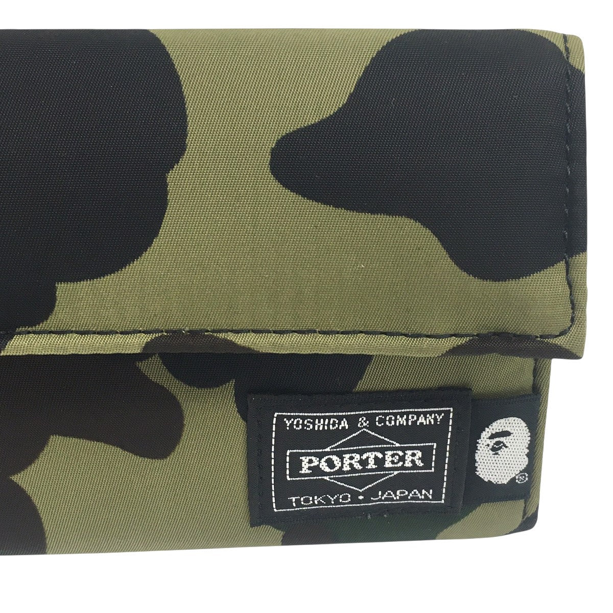 25SS  BAPE X PORTER 1ST CAMO WALLETベイプ ファーストカモ コラボ 迷彩 ウォレット 財布 サイフ