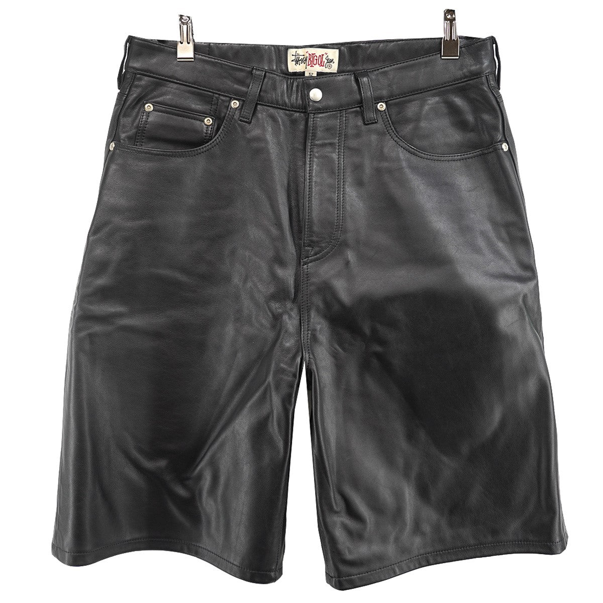 stussy(ステューシー) 24AW BIG OL SHORT LEATHERビッグ バギー ワイド