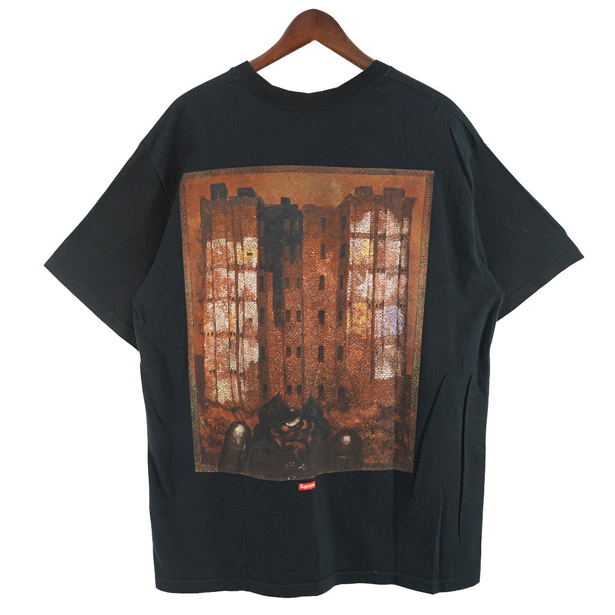Supreme 19AW Martin Wong／Supreme Big Heat Tee画家 アーティスト マーティン・ウォン ロゴ Tシャツ 古着・中古-1枚目のアイテム画像