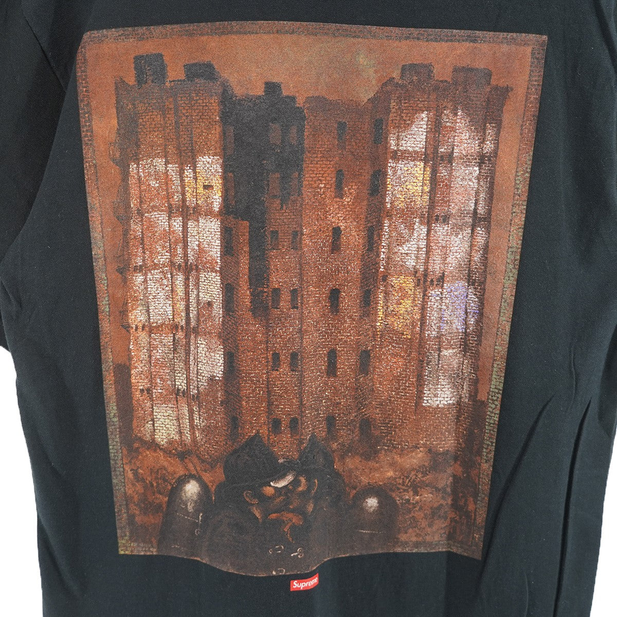 Supreme 19AW Martin Wong／Supreme Big Heat Tee画家 アーティスト マーティン・ウォン ロゴ Tシャツ 古着・中古-4枚目のアイテム画像