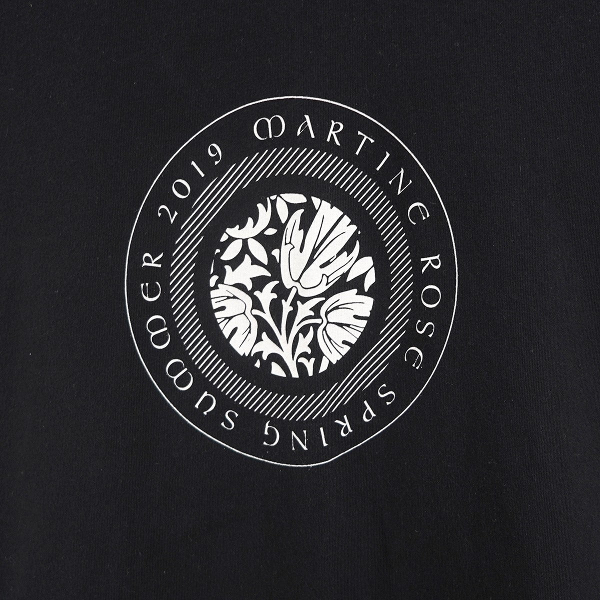 Martine rose 19SS Asymmetric Circle Logo Tank Topロゴ アシンメトリー ノースリーブ スリーブレス タンクトップ 古着・中古-4枚目のアイテム画像