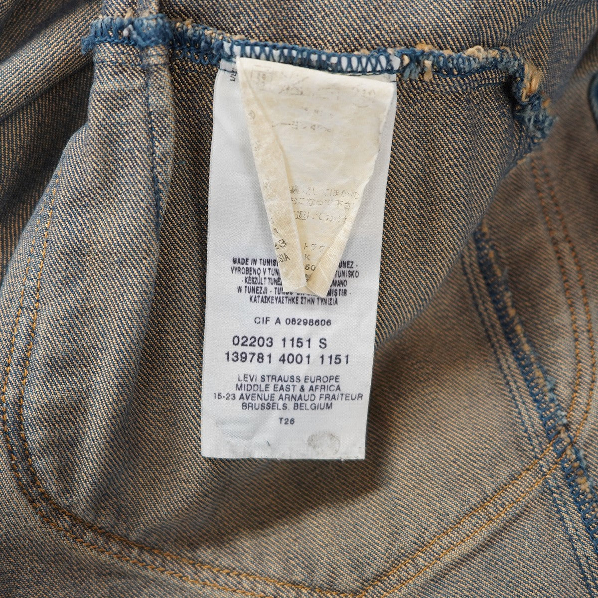 LEVISTRAUSS & CO. 赤 デニムジャケット LEVISTRAUSS & CO. 赤 デニムジャケット