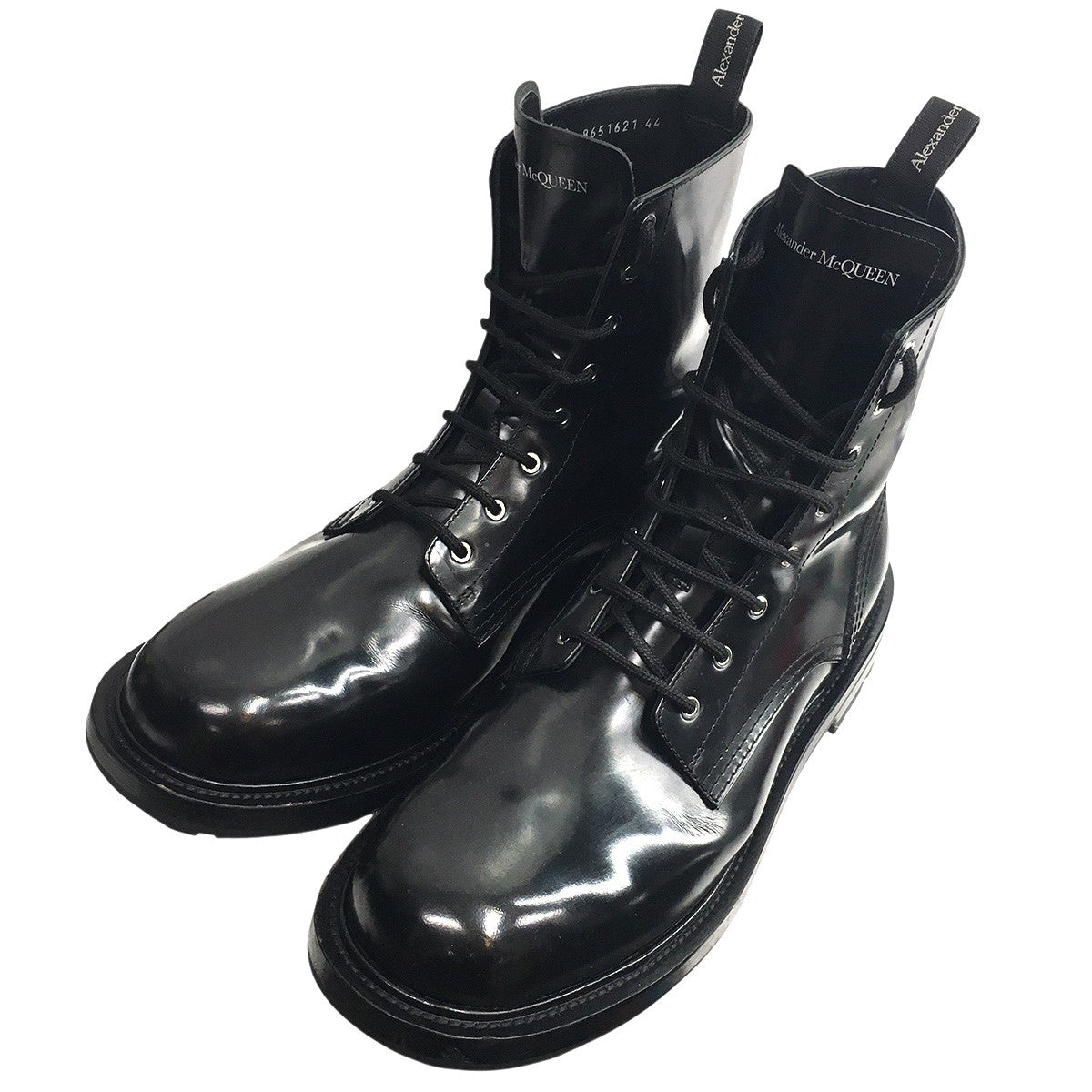 ALEXANDER McQUEEN(アレキサンダーマックイーン) レースアップ レザー