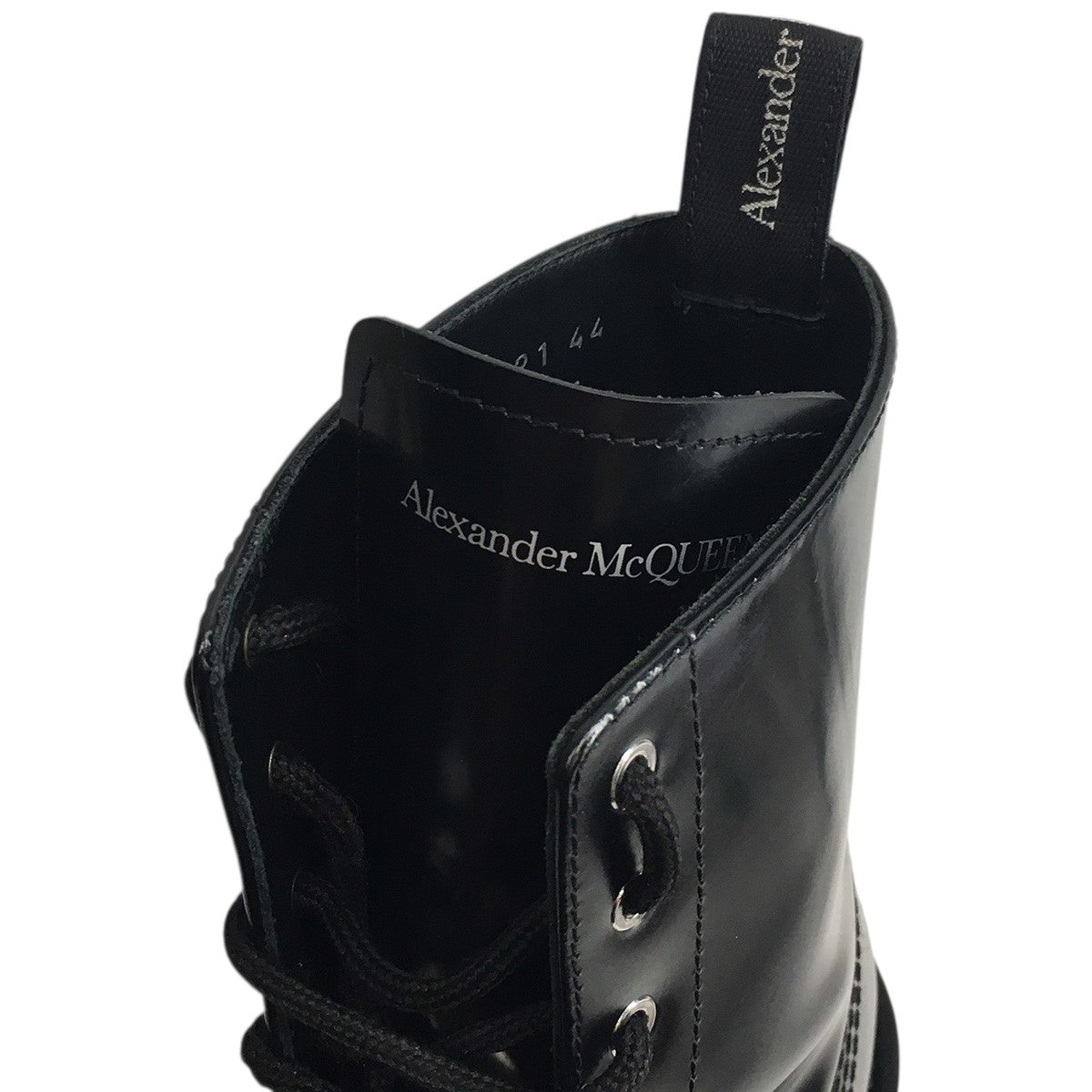 ALEXANDER McQUEEN(アレキサンダーマックイーン) レースアップ レザー