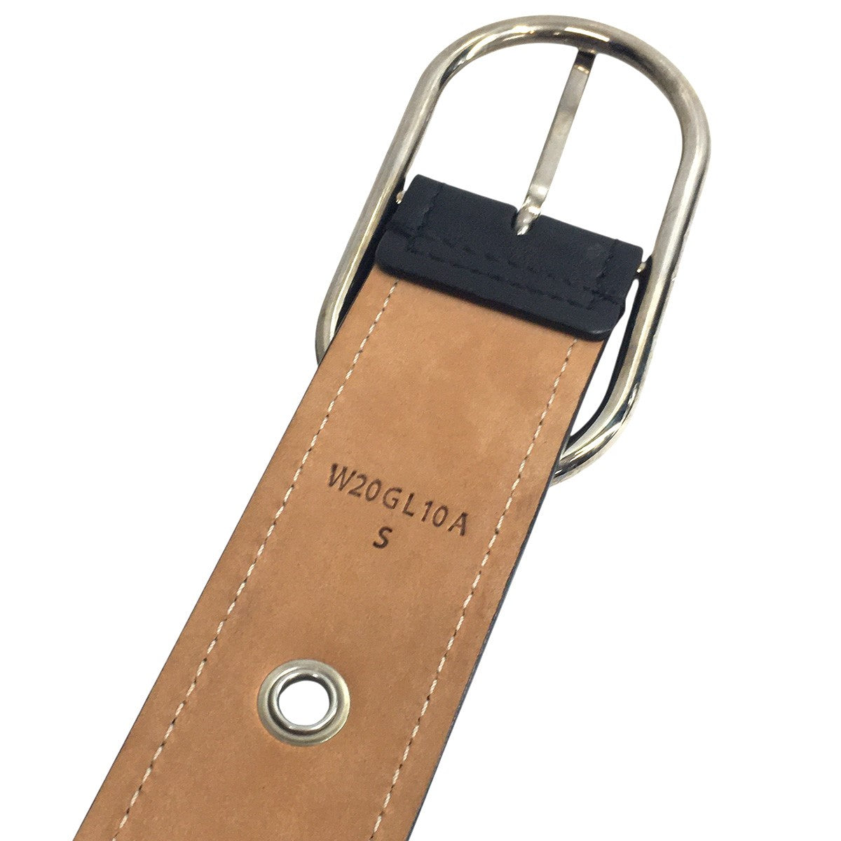 ACNE STUDIOS(アクネストゥディオズ) ロゴ バックル レザーベルト