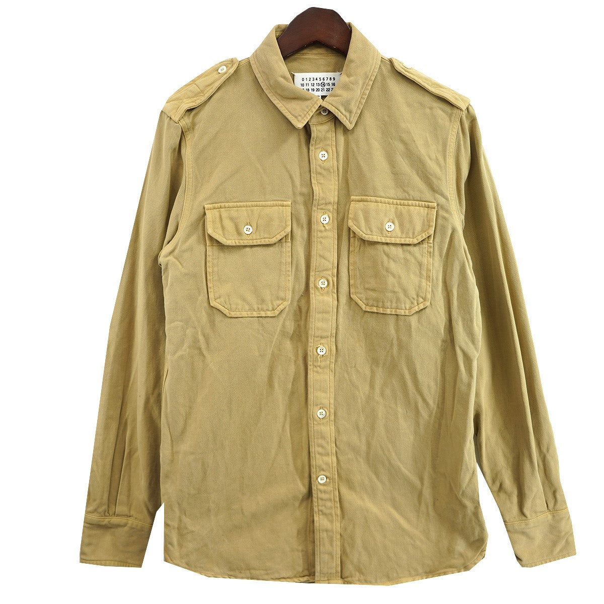 14AW 四つタグ フォーステッチ ミリタリーシャツ