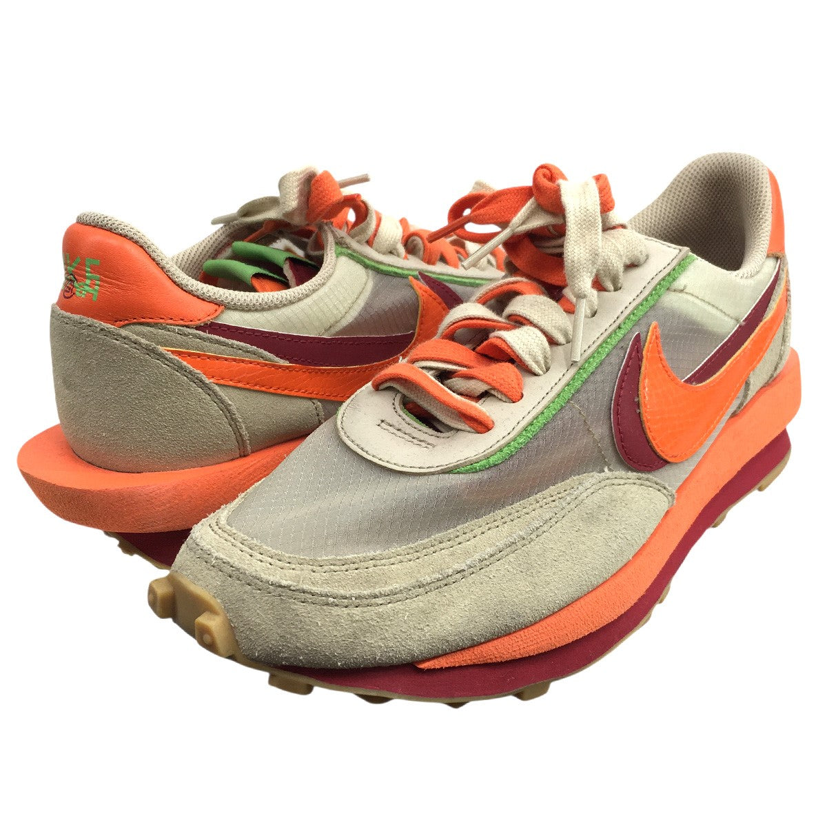 sacai×NIKE×CLOT Nike LD Waffle Orange Blaze トリプルコラボクロット
