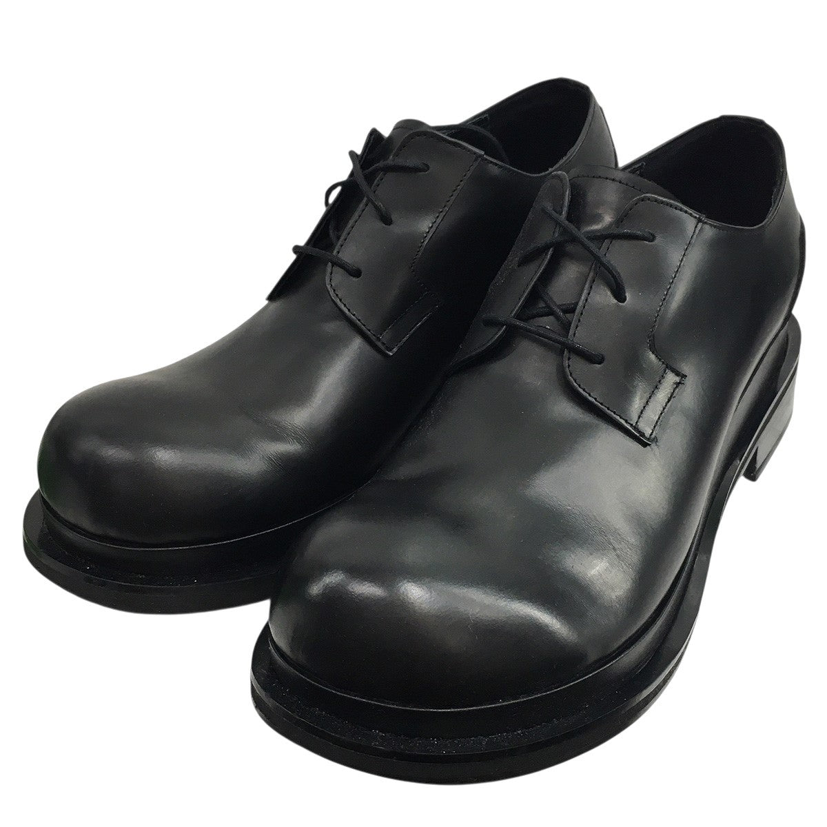 Soulesures ソウレイシュア/ Armorレザーシューズ スクエアトゥ soulesures(ソウレイシュア) ダービー ボリューム レザー シューズ 靴