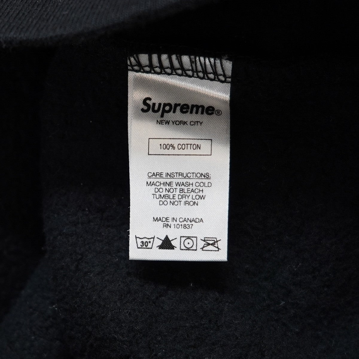 Supreme×YOHJI YAMAMOTO 19AW Yohji Yamamoto Crewneckヨウジヤマモト