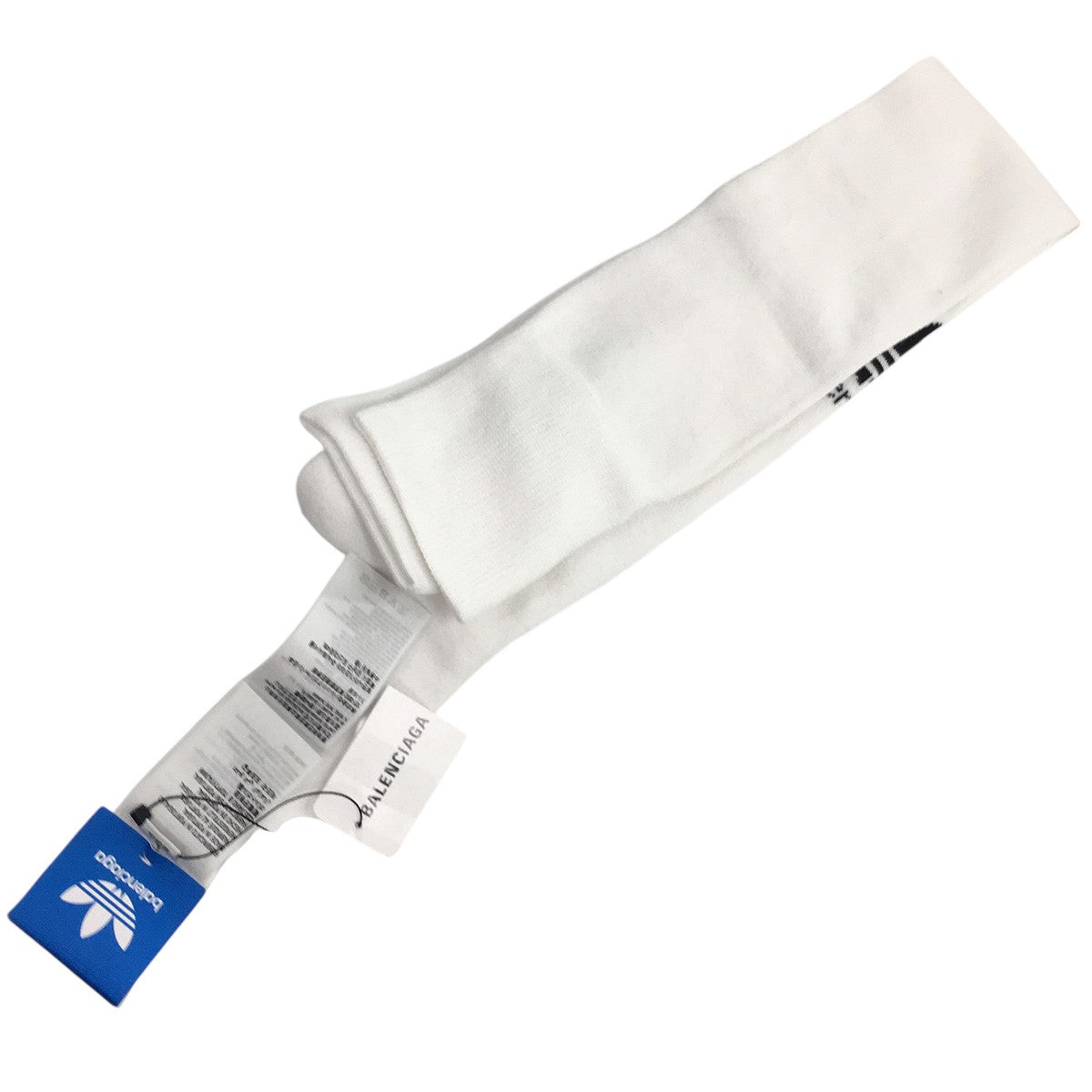 BALENCIAGA×adidas adidas コラボ ロゴ ロング ソックス 靴下 くつ下