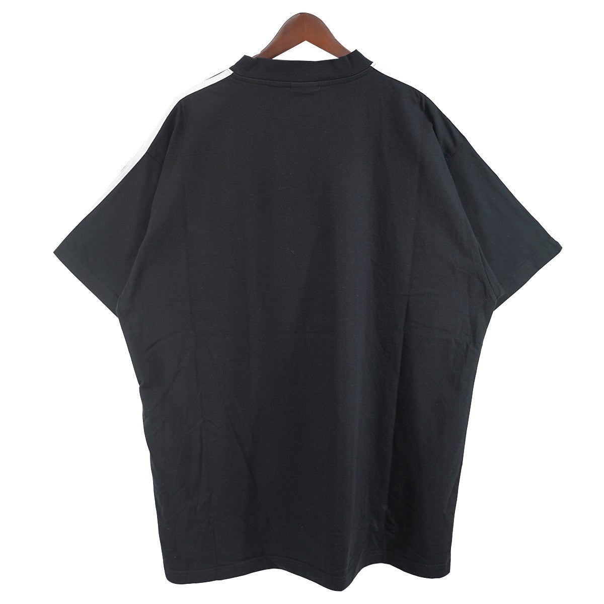 BALENCIAGA×adidas 23SS Oversized T-shirt Vintage Jerseyロゴプリント オーバーサイズ スリーライン Tシャツ 古着・中古-3枚目のアイテム画像
