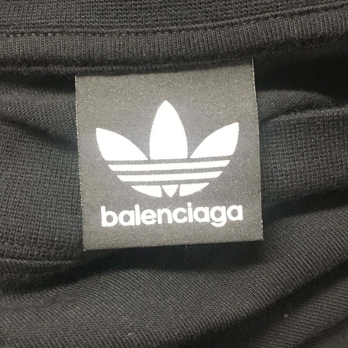 BALENCIAGA×adidas 23SS Oversized T-shirt Vintage Jerseyロゴプリント オーバーサイズ スリーライン Tシャツ 古着・中古-4枚目のアイテム画像
