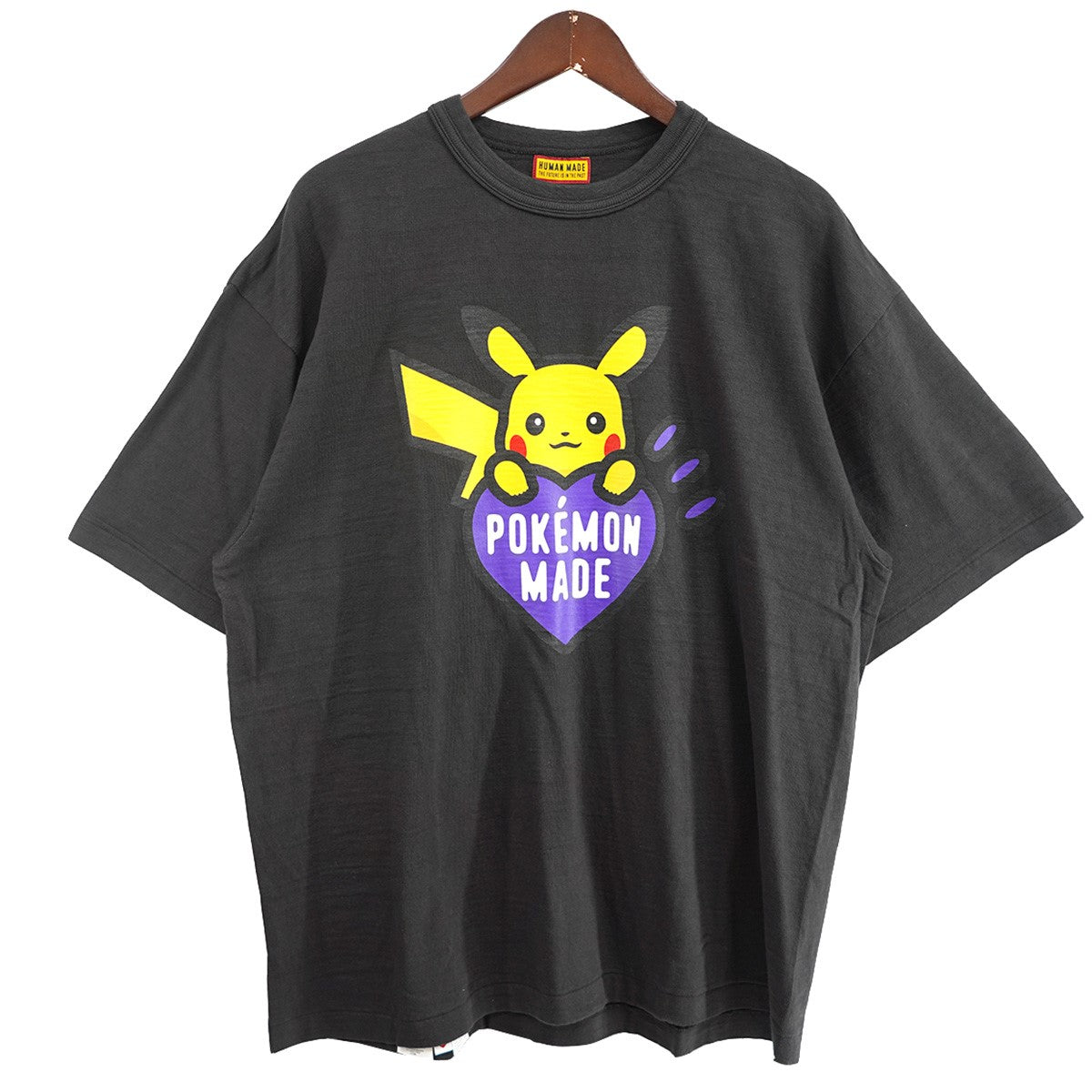 HUMAN MADE×Pokemon 25AW Pokemon Made Graphic T-Shirt Pikachu Fukuoka福岡限定 ロゴ ポケモン ピカチュウ メイド グラフィック Tシャツ 古着・中古-1枚目のアイテム画像