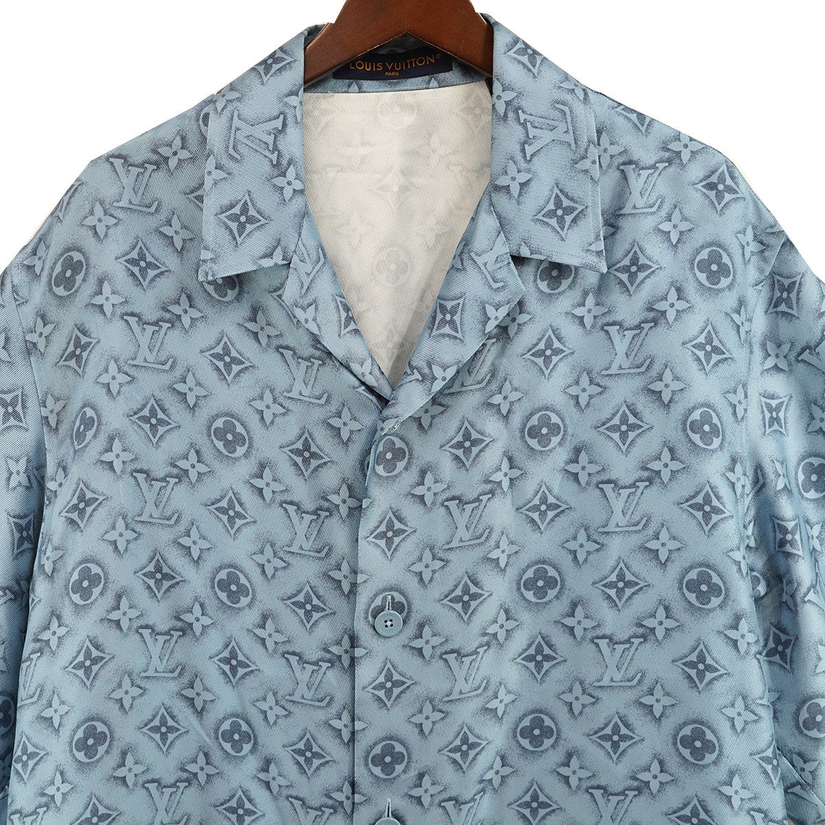 LOUIS VUITTON(ルイヴィトン) 24SS Monogram Short-Sleeved Silk Shirt