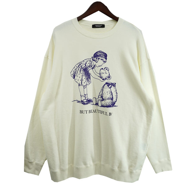 UNDERCOVER 25AW レディース　スウェット　サイズ2 UNDERCOVER(アンダーカバー) 25AW BIG SWEAT GIRL BEAR． womenビッグ