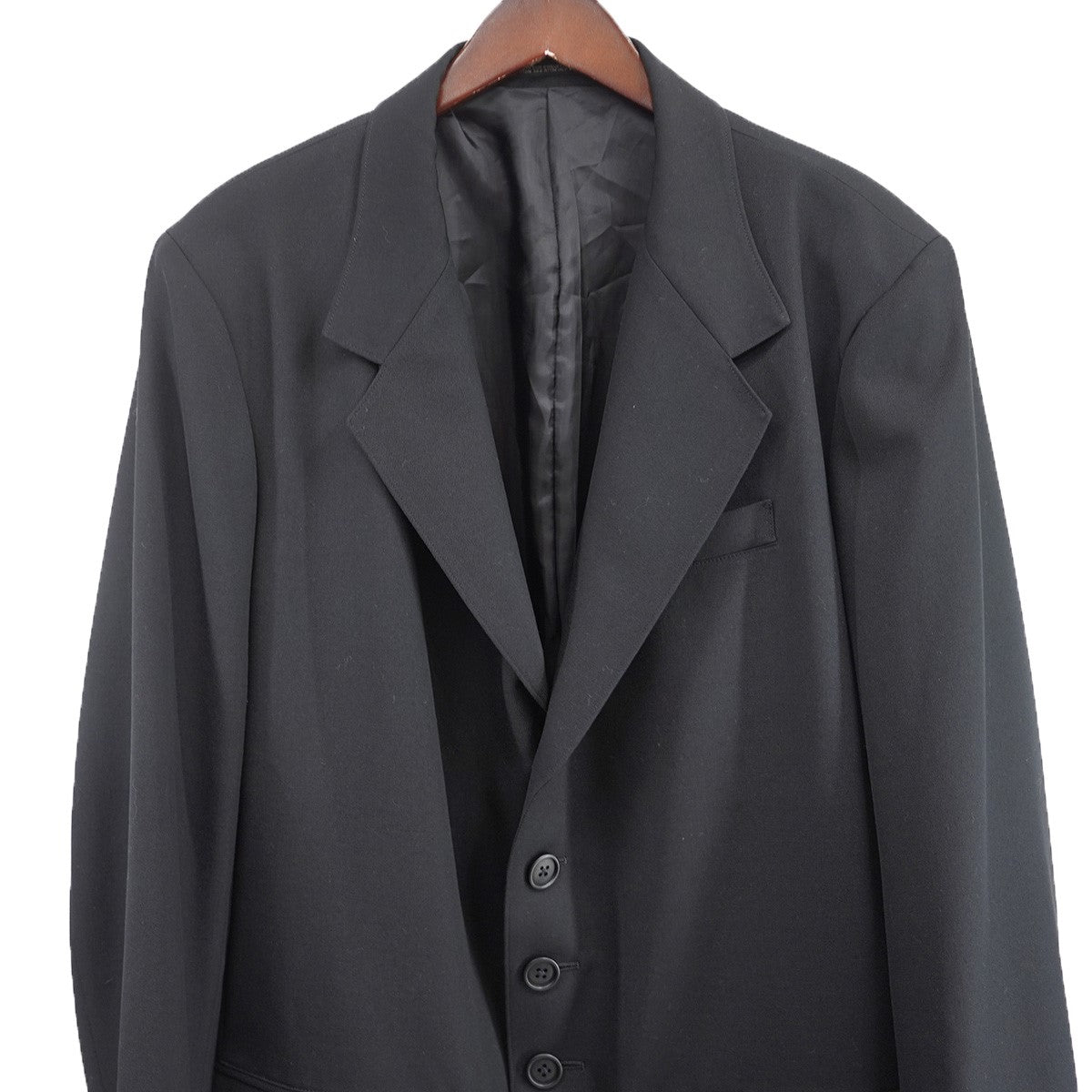 yohji yamamoto pour homme ウールギャバジン　ジレ yohji yamamoto pour homme ウールギャバジンジレ