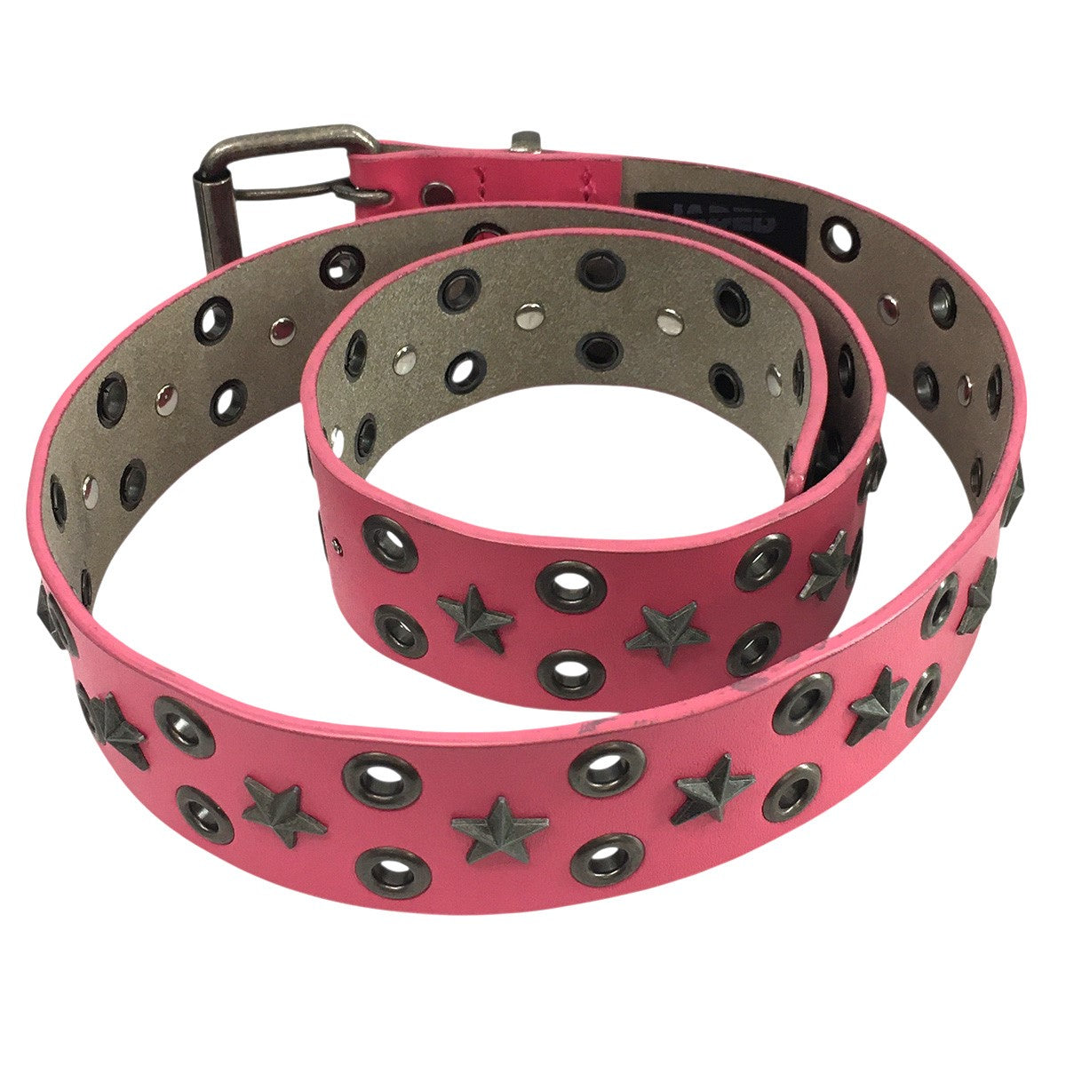 JADED LONDON(ジェイデッドロンドン) スタースタッズベルト ピンク