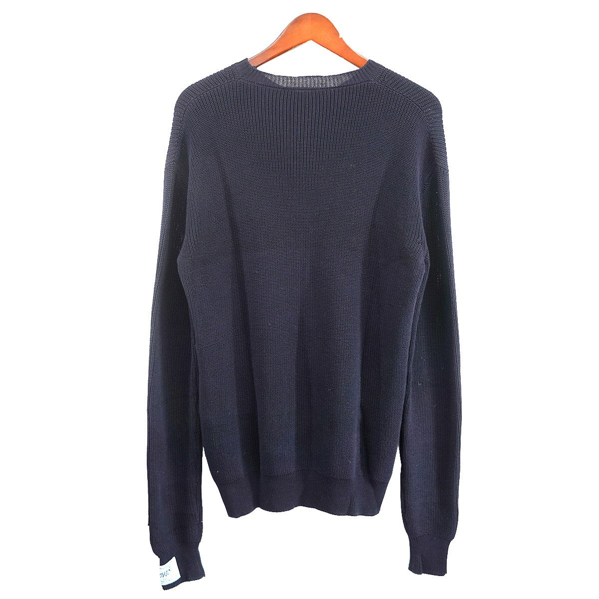 raf simons 2019ss 変形ニット RAF SIMONS(ラフシモンズ) 22SS R刺繍 ロゴ パッチ コットン ニット