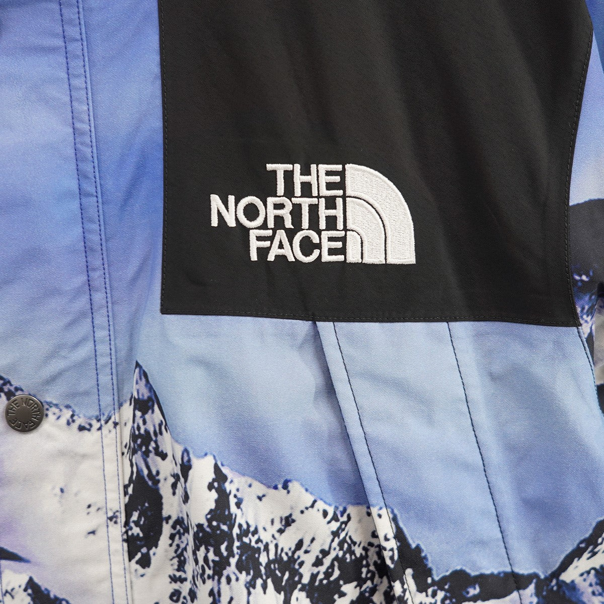 Supreme×THE NORTH FACE 17AW Mountain Parka ロゴ雪山マウンテン
