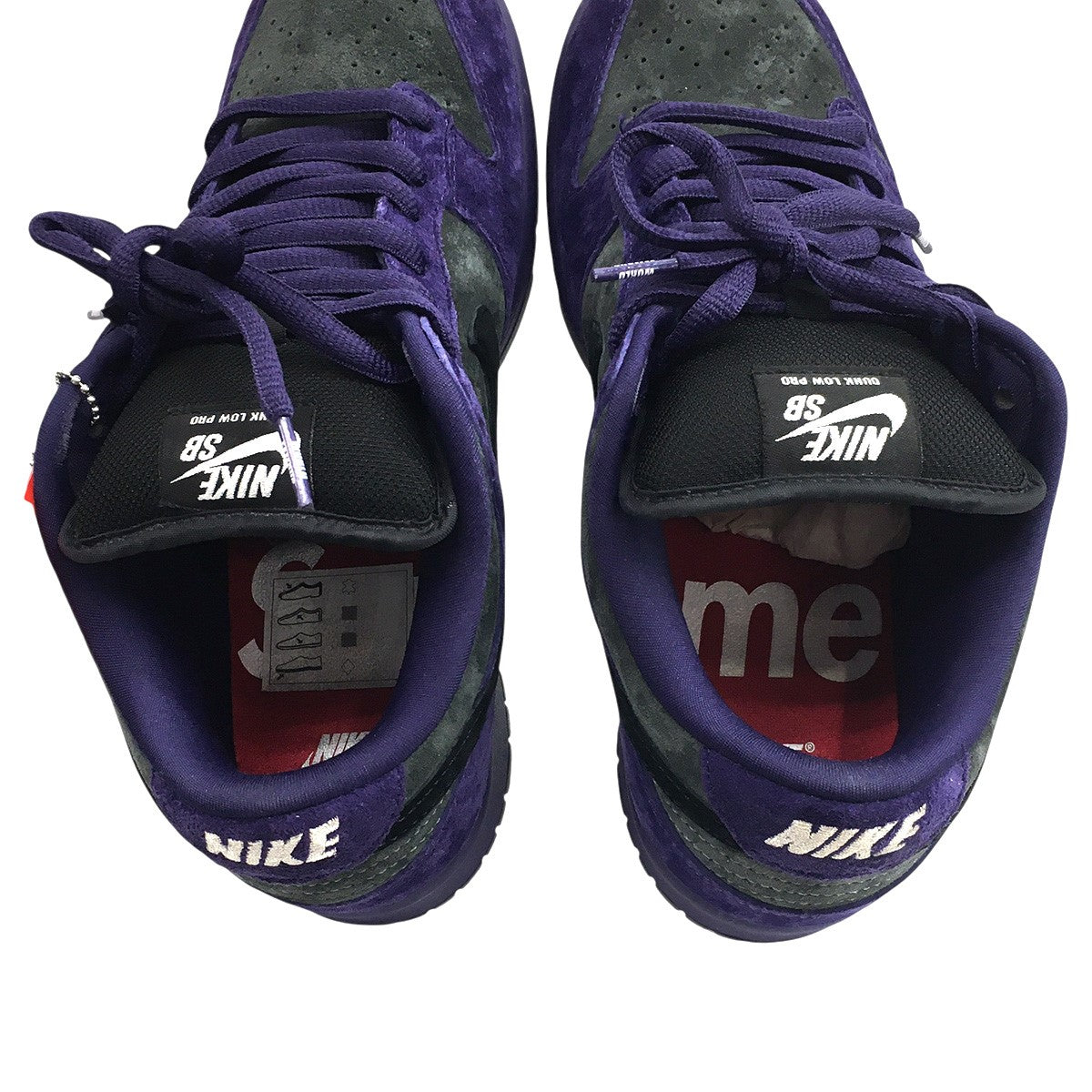 Supreme×NIKE 25AW Nike SB Dunk Low Ink (Europe and the UK