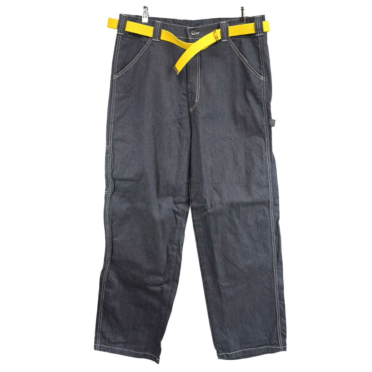 トレジャーアイランド ベルト付属  デニムベイカーパンツ