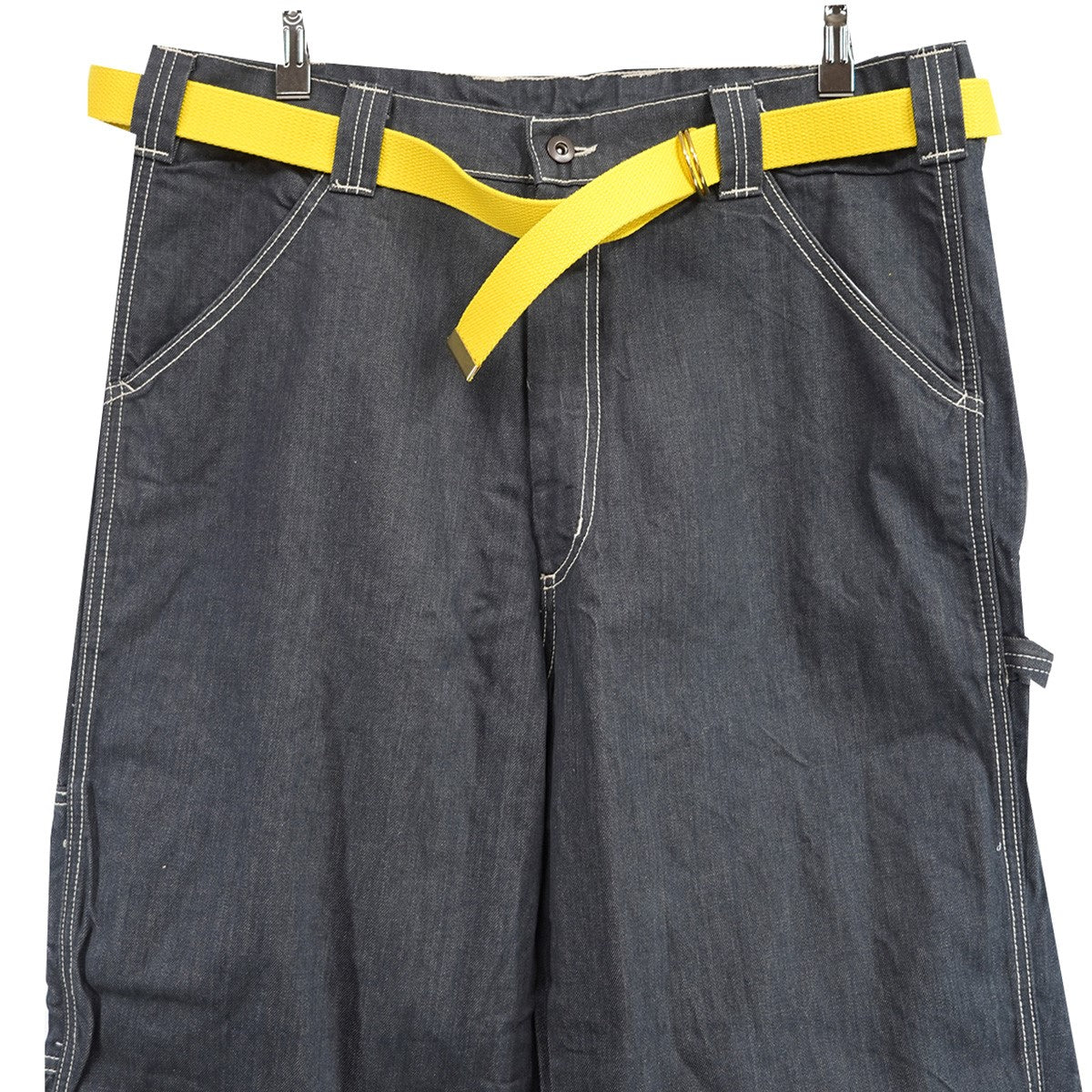 トレジャーアイランド ベルト付属  デニムベイカーパンツ