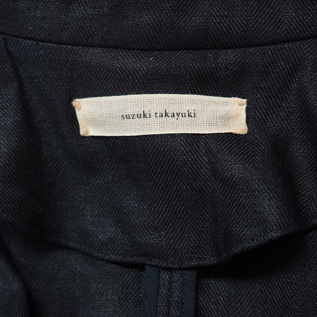 【美品】suzuki takayuki　リネン100%ロング コート　スプリング suzuki takayuki - 【美品】 suzuki takayuki / スズキタカユキ