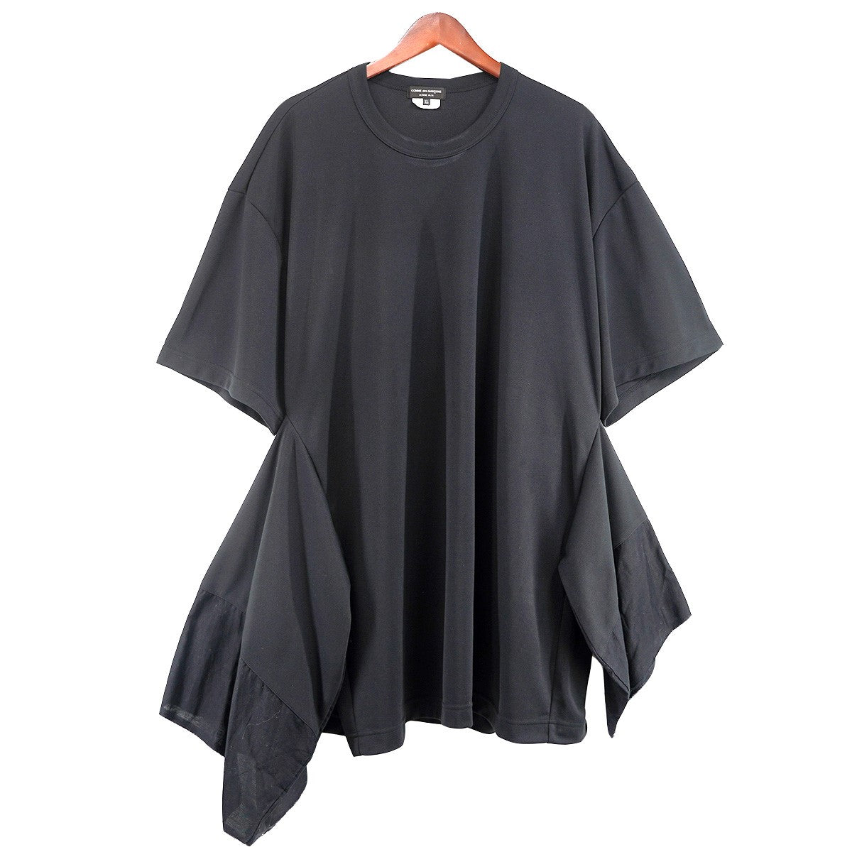 COMME des GARCONS HOMME PLUS 25SS 「THE HOPE OF LIGHT（光の希望）」 期カットオフ ドッキング フレア カットソー 古着・中古-1枚目のアイテム画像