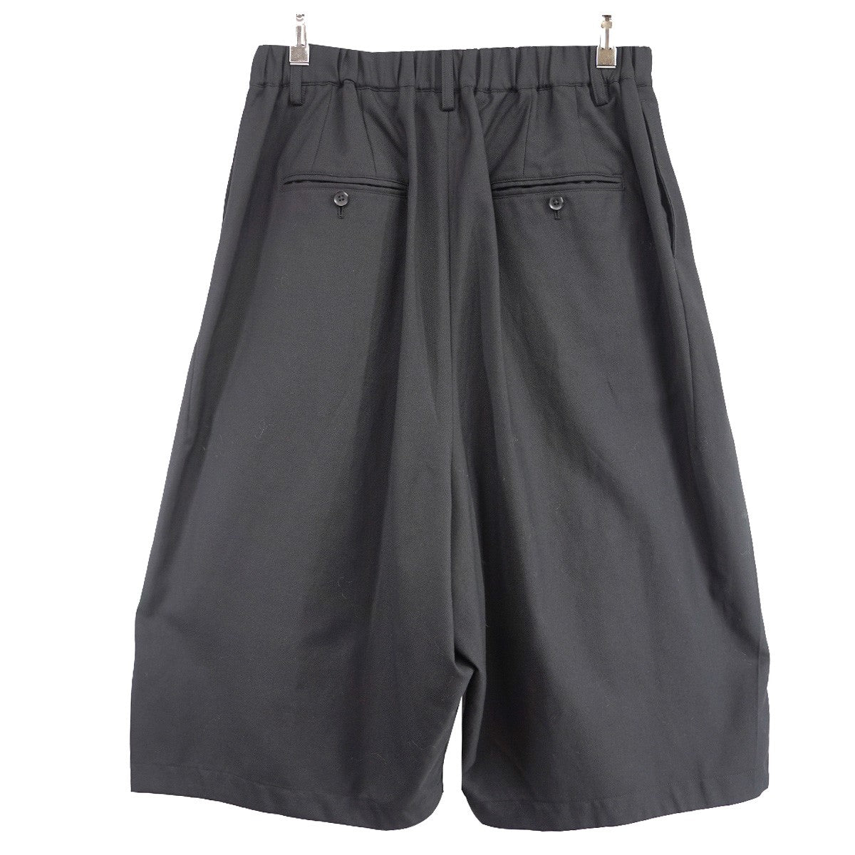23SS 袴ワイドプリーツパンツ タック ショーツ ハカマパンツ