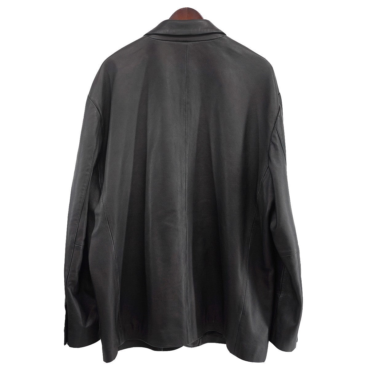 25AW Leather Blazer ラムレザー ブレザー ジャケット