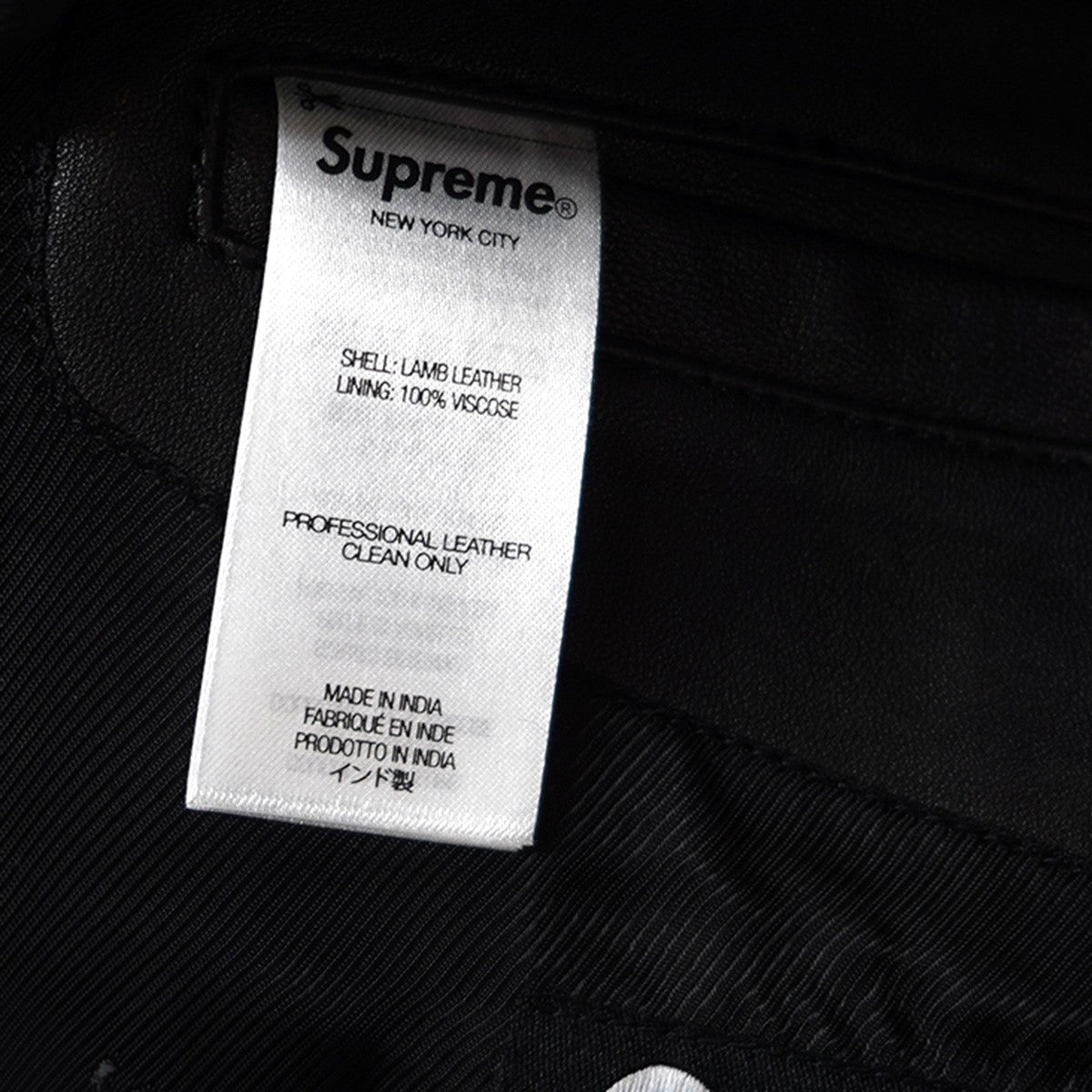 25AW Leather Blazer ラムレザー ブレザー ジャケット