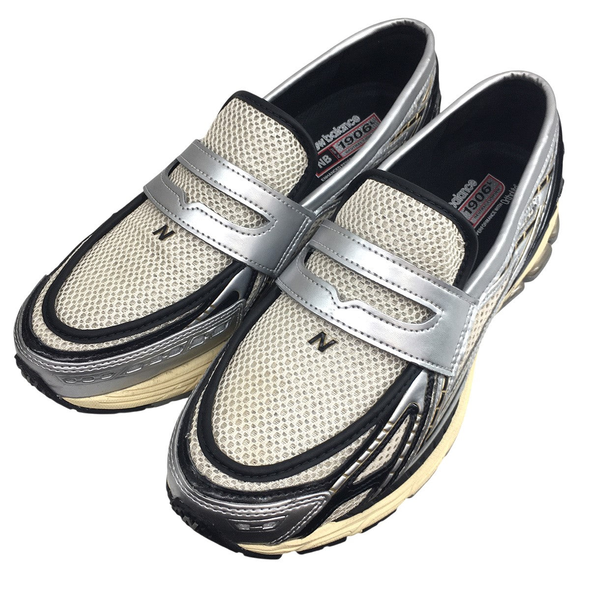 25SS 1906L Silver Metallic／Creamローファー スニーカー シューズ 靴