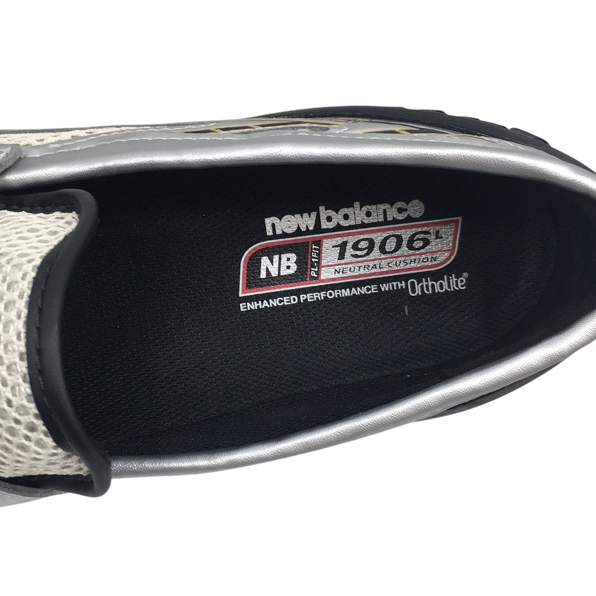 25SS 1906L Silver Metallic／Creamローファー スニーカー シューズ 靴