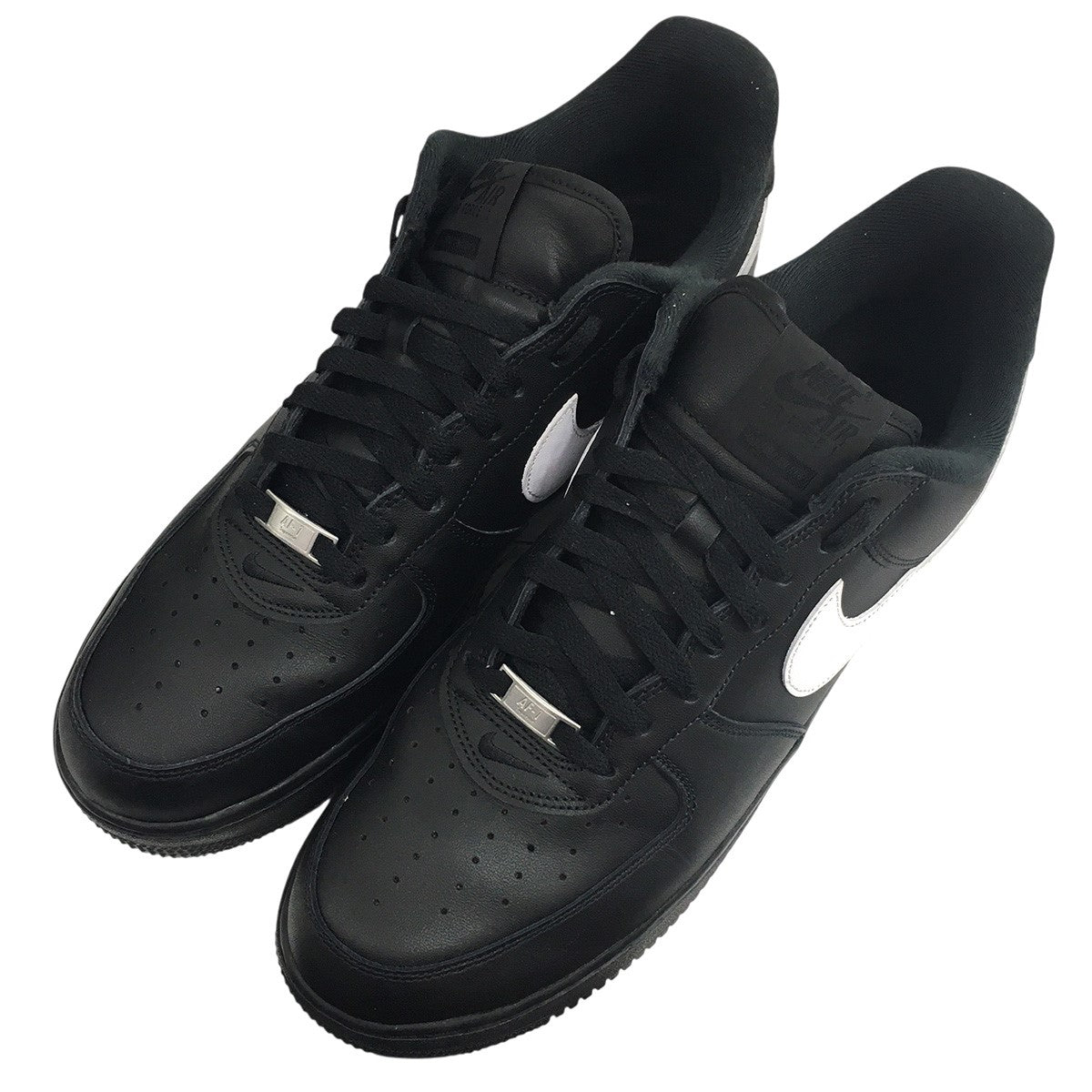 Supreme×NIKE 25AW Nike Air Force 1 Low Black／Whiteナイキ エアフォース1 ロー ブラック／ホワイト スニーカー シューズ 靴 古着・中古-3枚目のアイテム画像