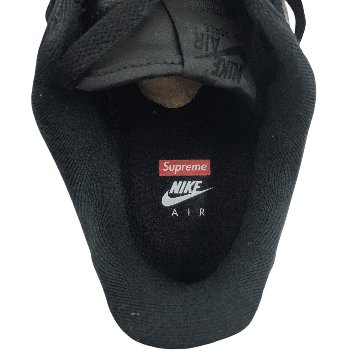 Supreme×NIKE 25AW Nike Air Force 1 Low Black／Whiteナイキ エアフォース1 ロー ブラック／ホワイト スニーカー シューズ 靴 古着・中古-7枚目のアイテム画像