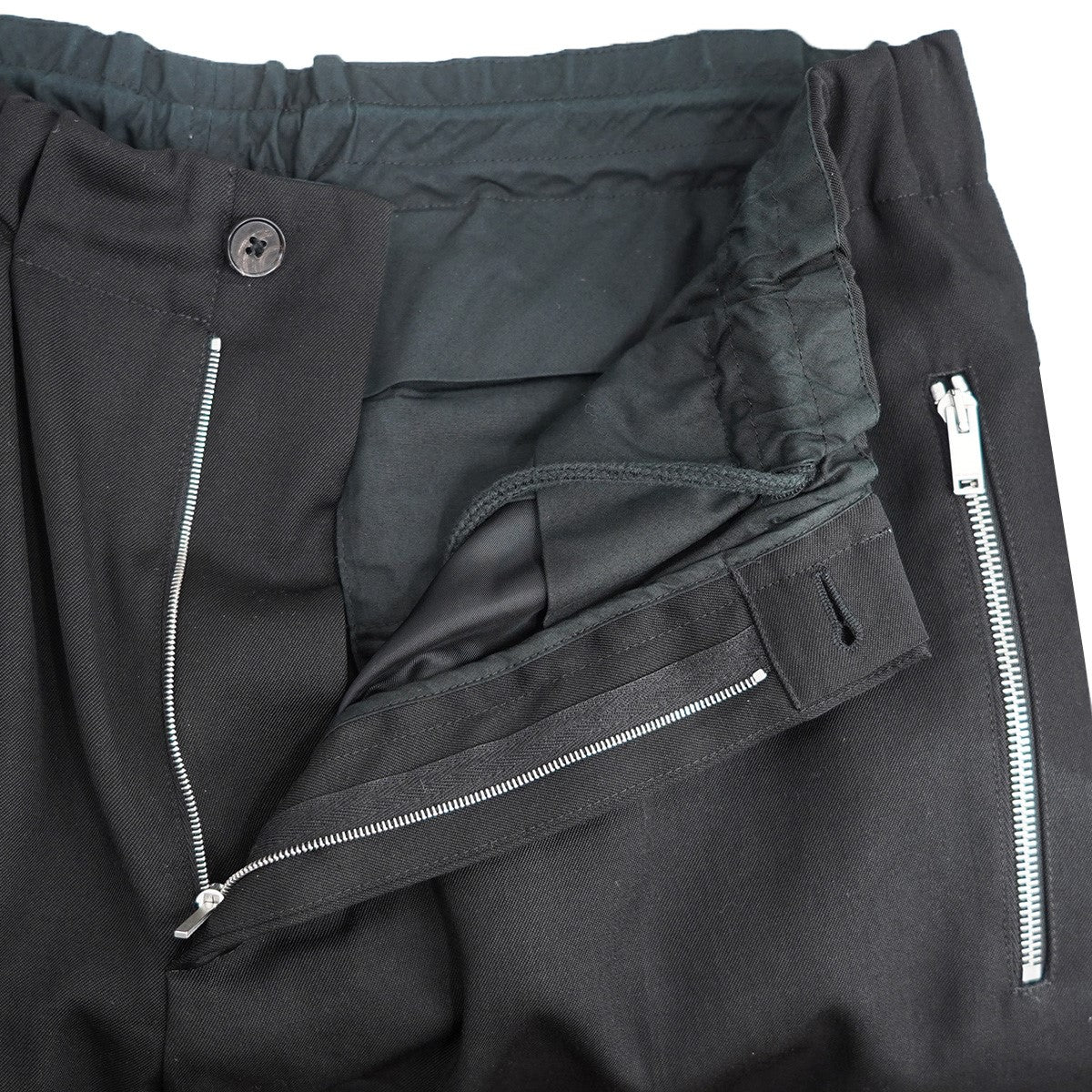 21SS  ワイド イージー ジップポケット パンツ スラックス