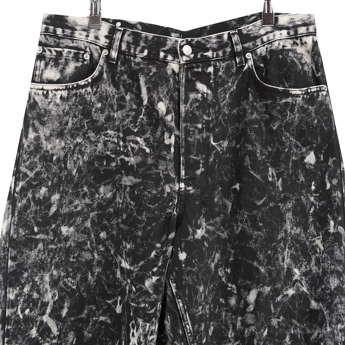 DRIES VAN NOTEN(ドリスヴァンノッテン) 23AW Black Acid Wash Bleach