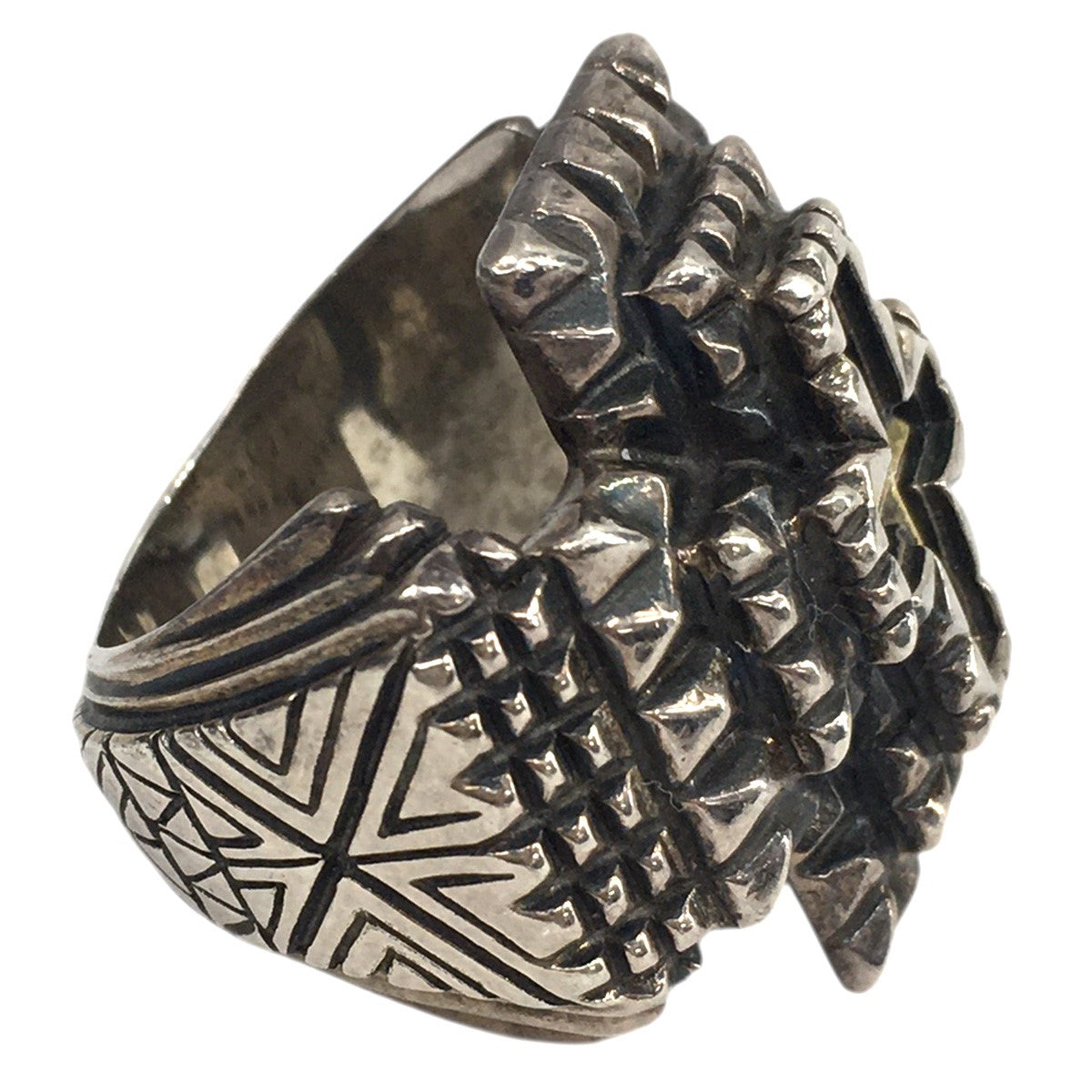 Roots Of The Cross Ring(SILVER×GOLD)18金×シルバー コンビ ルーツオブ クロス リング 指輪