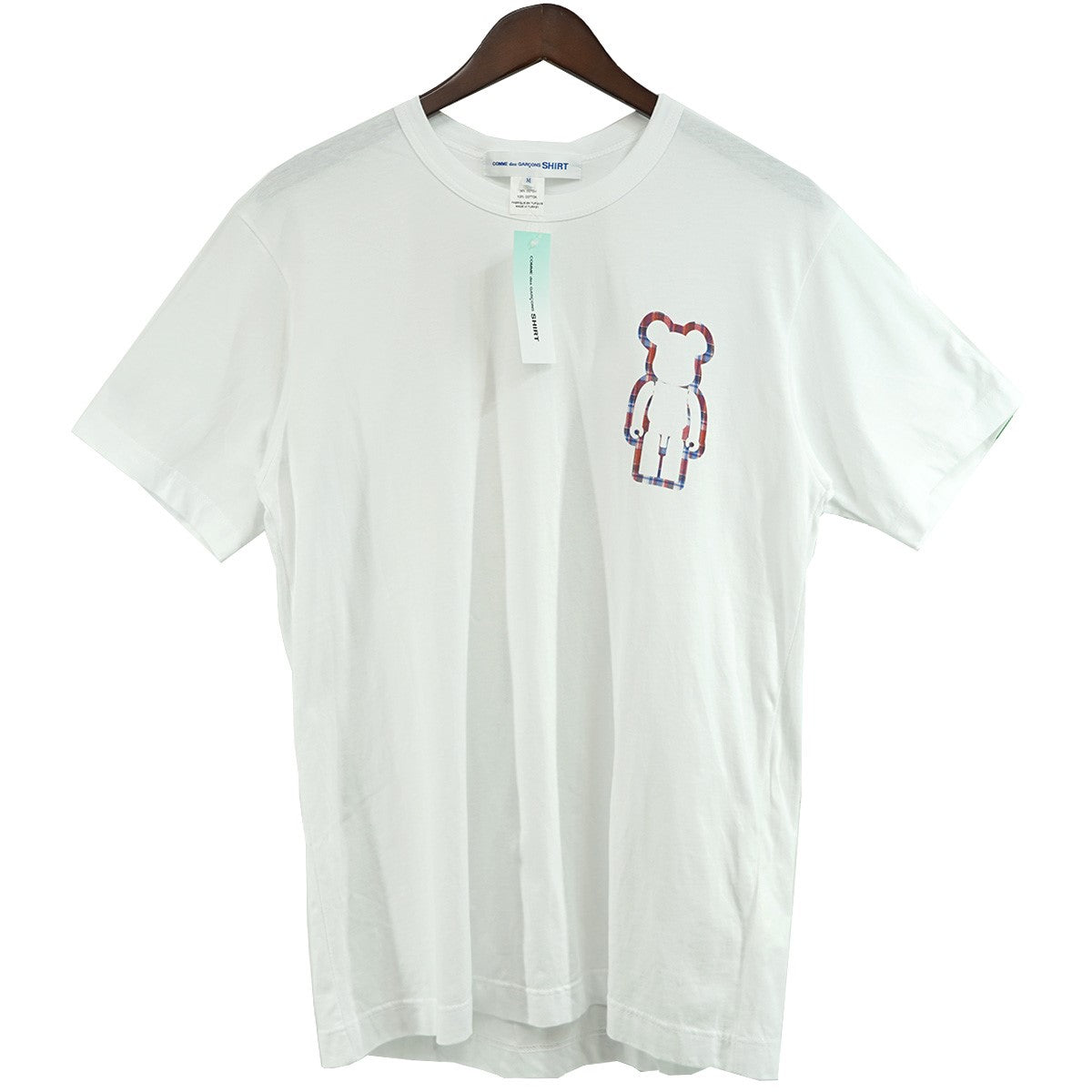 COMME des GARCONS SHIRT 25SS BE@RBRICK ベアブリック プリントTシャツ 古着・中古-1枚目のアイテム画像