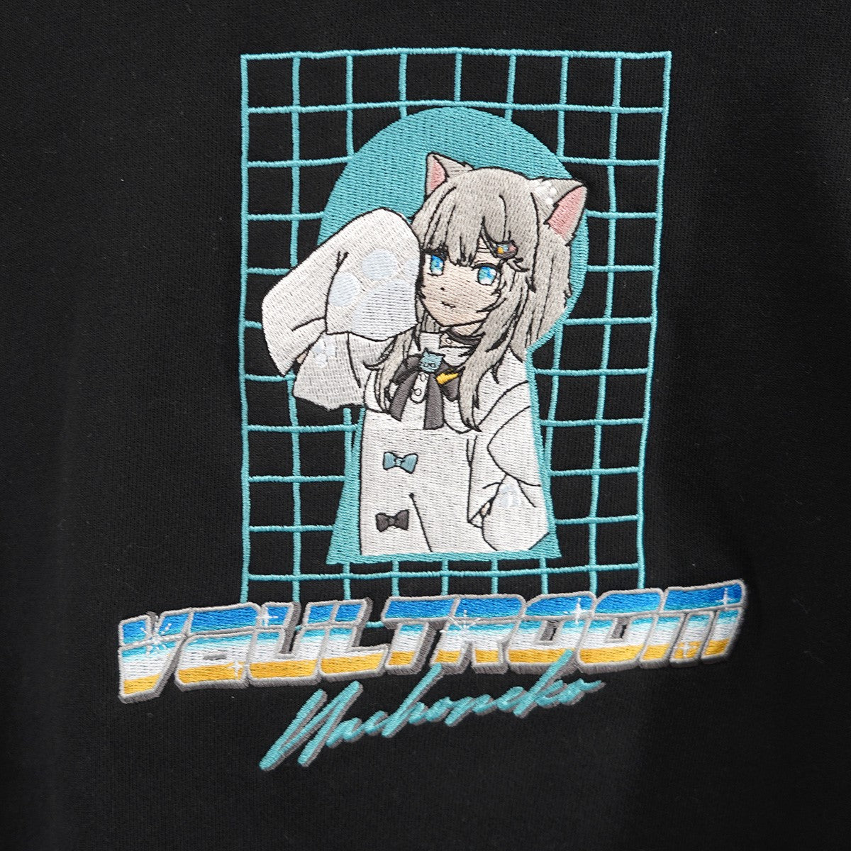 VAULTROOM(ボルトルーム) 24SS NACHONEKO HOODIEロゴ ナチョネコ 刺繍