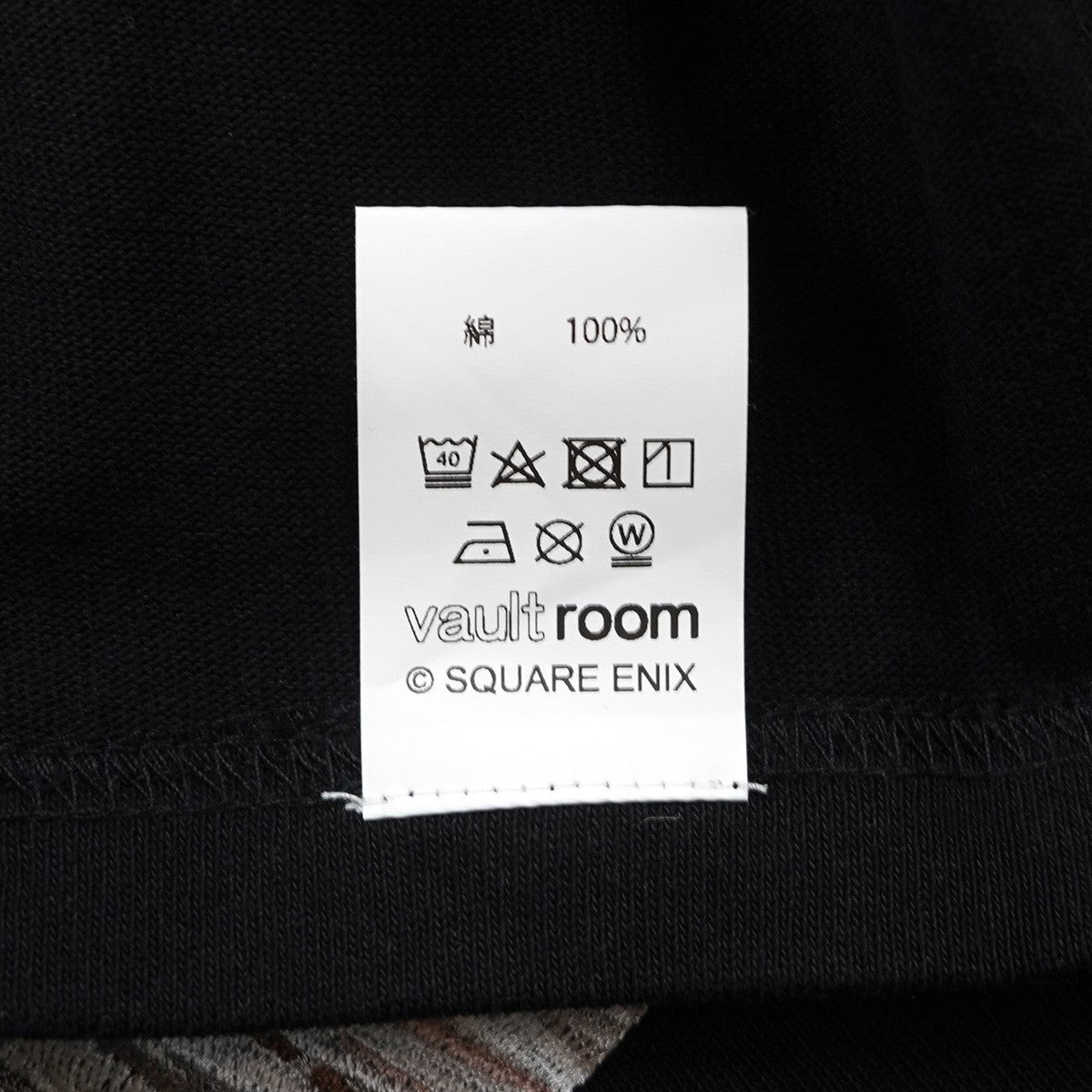 VAULTROOM 24SS VR× FINAL FANTASY VII REBIRTH SEPHIROTH TEEファイナルファンタジー セフィロス 刺繍 ゲーム Tシャツ 古着・中古-5枚目のアイテム画像