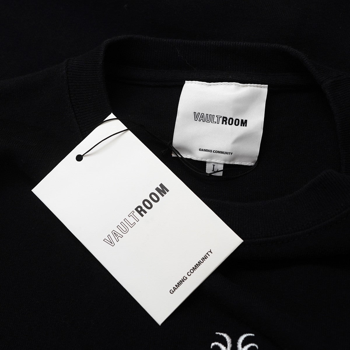 VAULT ROOM 24SS VR×MH MONSTER HUNTER EMBLEM TEEモンスターハンターエンブレム 刺繍 ゲーム ロゴ Tシャツ 古着・中古-4枚目のアイテム画像