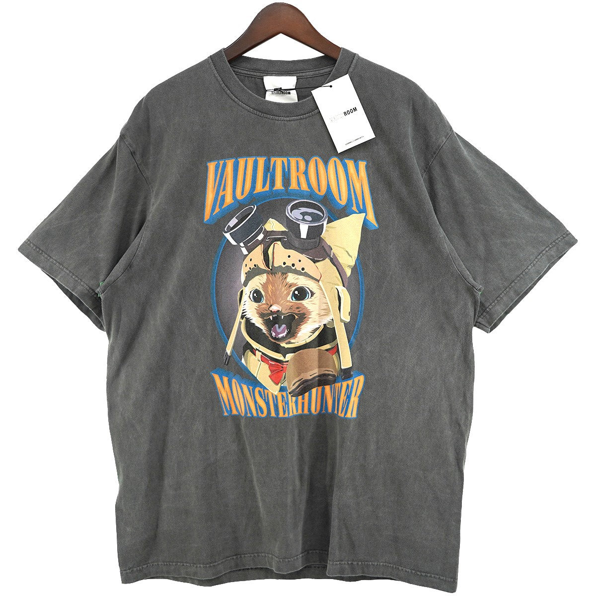VAULTROOM(ボルトルーム) 24SS MONSTER HUNTER AIROU TEE