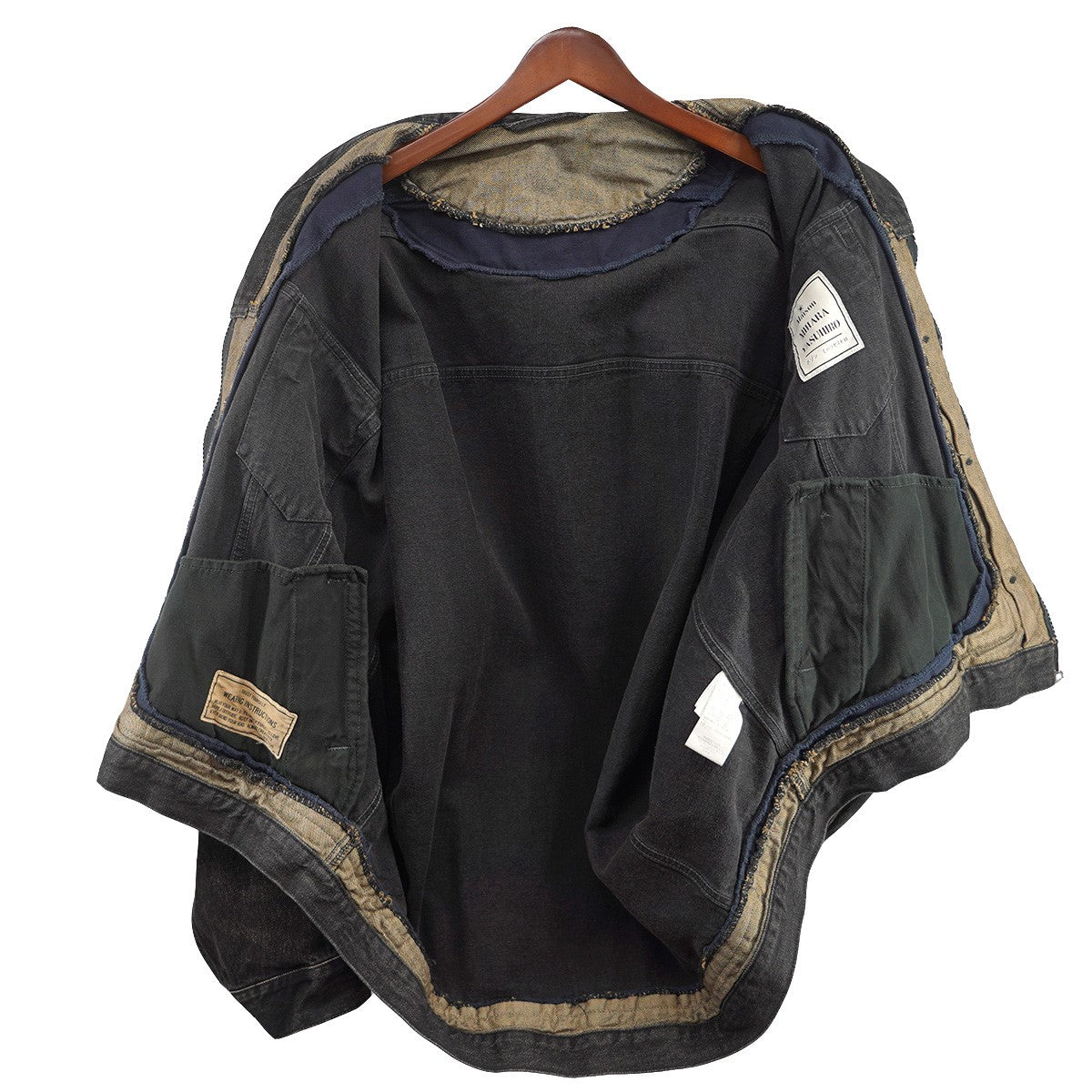 23AW Triple Layered Denim Jacketトリプル レイヤード オーバーサイズ デニム ジャケット