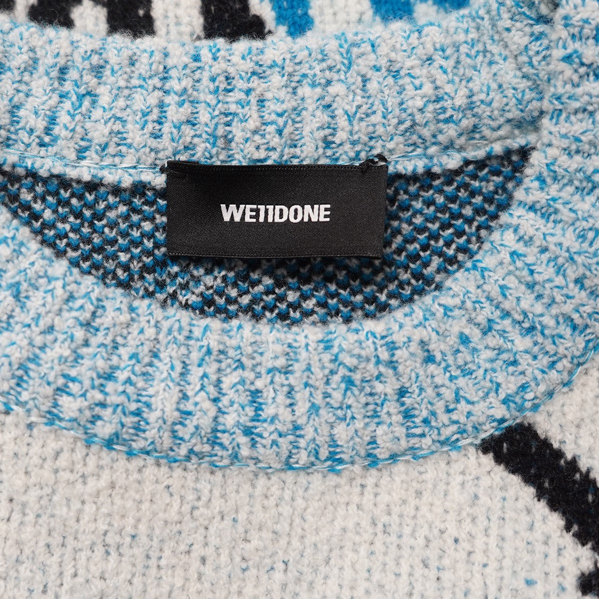 WE11DONE 22AW アロー ロゴ ジャガードセーター ニット セーター 古着・中古-5枚目のアイテム画像